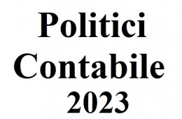 Seminar online „Politici contabile, aspecte durabile anului 2023”