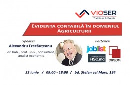 Curs practic: Particularitățile menținerii evidenței contabile în domeniul agriculturii