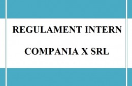 Forum 13/18 ,,Elaborarea regulamentelor interne ale companiei”
