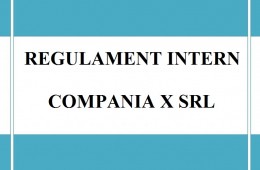Forum 13/18 ,,Elaborarea regulamentelor interne ale companiei”