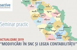 Seminar Bălți. Modificări în SNC și Legea contabilității și raportării financiare.