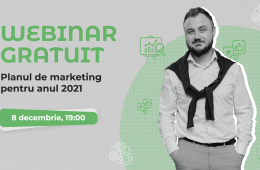 Webinar GRATUIT: Planul de marketing pentru anul 2021