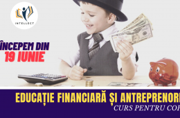 Curs de educație financiară și antreprenoriat pentru copii