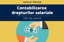 Seminar Contabilitatea drepturilor salariale. Dări de seamă