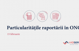 PARTICULARITĂŢILE RAPORTĂRII ÎN ORGANIZAŢIILE NECOMERCIALE (ONC)