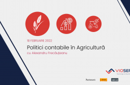 POLITICI CONTABILE ÎN AGRICULTURĂ